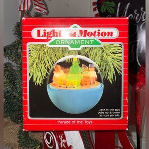 Vintage 1988 Hallmark Keepsake Magic Ornament Parade of the toys
